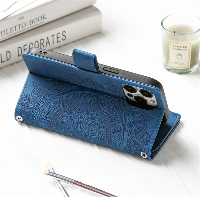 Zipper Card Case for Samsung Galaxy A54 A34 A14 A53 A33 A73 A13 A23 A52 A12 A72 A50S A30S A51 A71 Leather Wallet Protect Cover 4