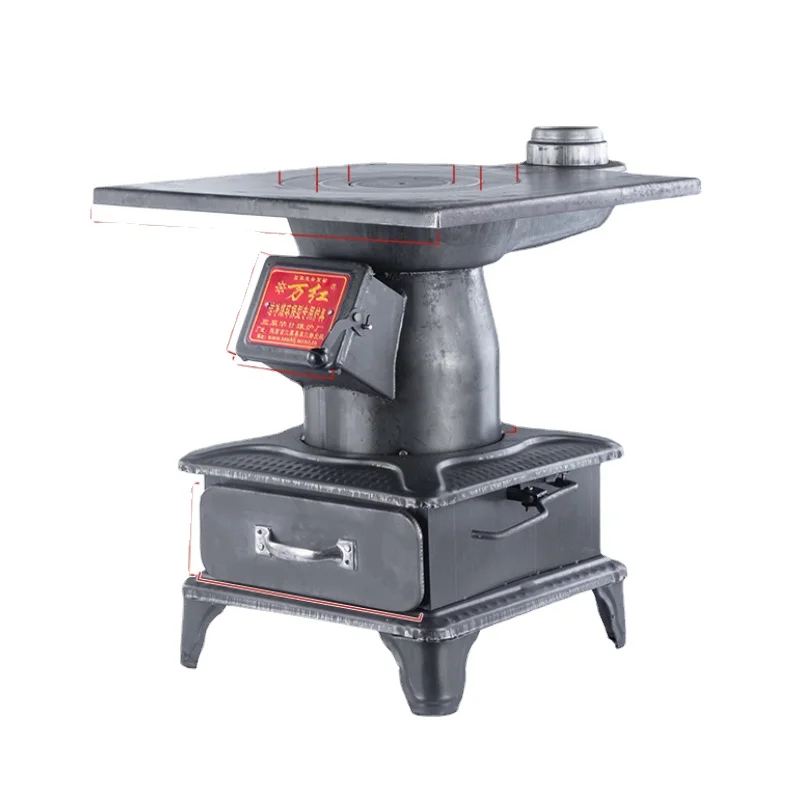 

Rural Heating Stove Household Indoor Anthracite Stove Firewood Stove Wood Coal Heating Stove New Coal Burning Roasting Stove