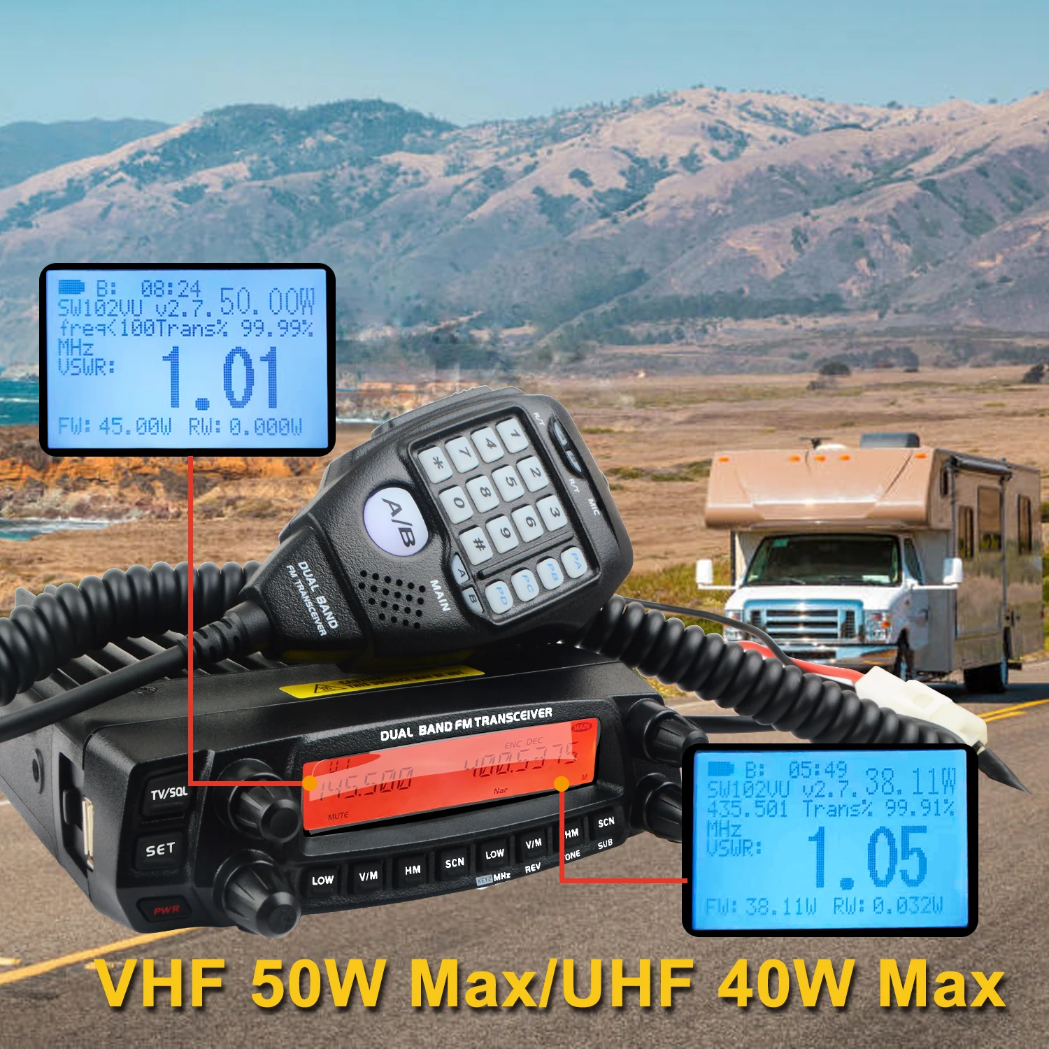 AnyTone Multi-Band Mobile Transceiver 3
