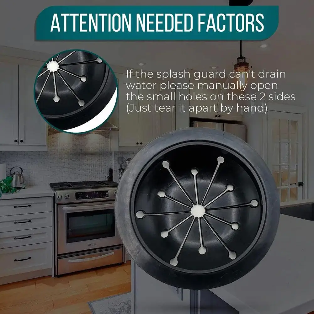 Sink Garbage Disposal Accessories Kitchen Sink Plug Mouth Waste Water Plug Basin Grinder I8N8
