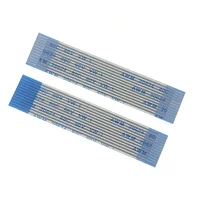 สายแบนแบบยืดหยุ่น AWM 20624 80C 60V FPC FFC จำนวน 10 เส้น ขนาด 36 พิน ระยะห่าง 0.5 มม. 1.0 มม. สาย A ความยาว 6/10/15/20/25/30/40 ซม. แบบกลับด้านได้ 4