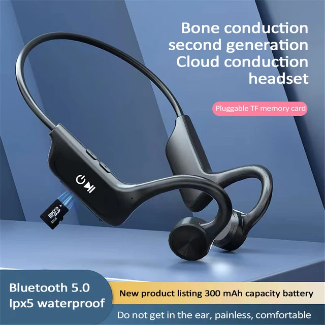 Auriculares Bluetooth de conducción ósea Open-Ear Bone Conduction de DCU  Tecnologic 