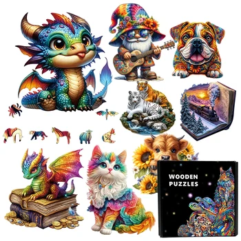 Animal Wooden Jigsaw Puzzle 1