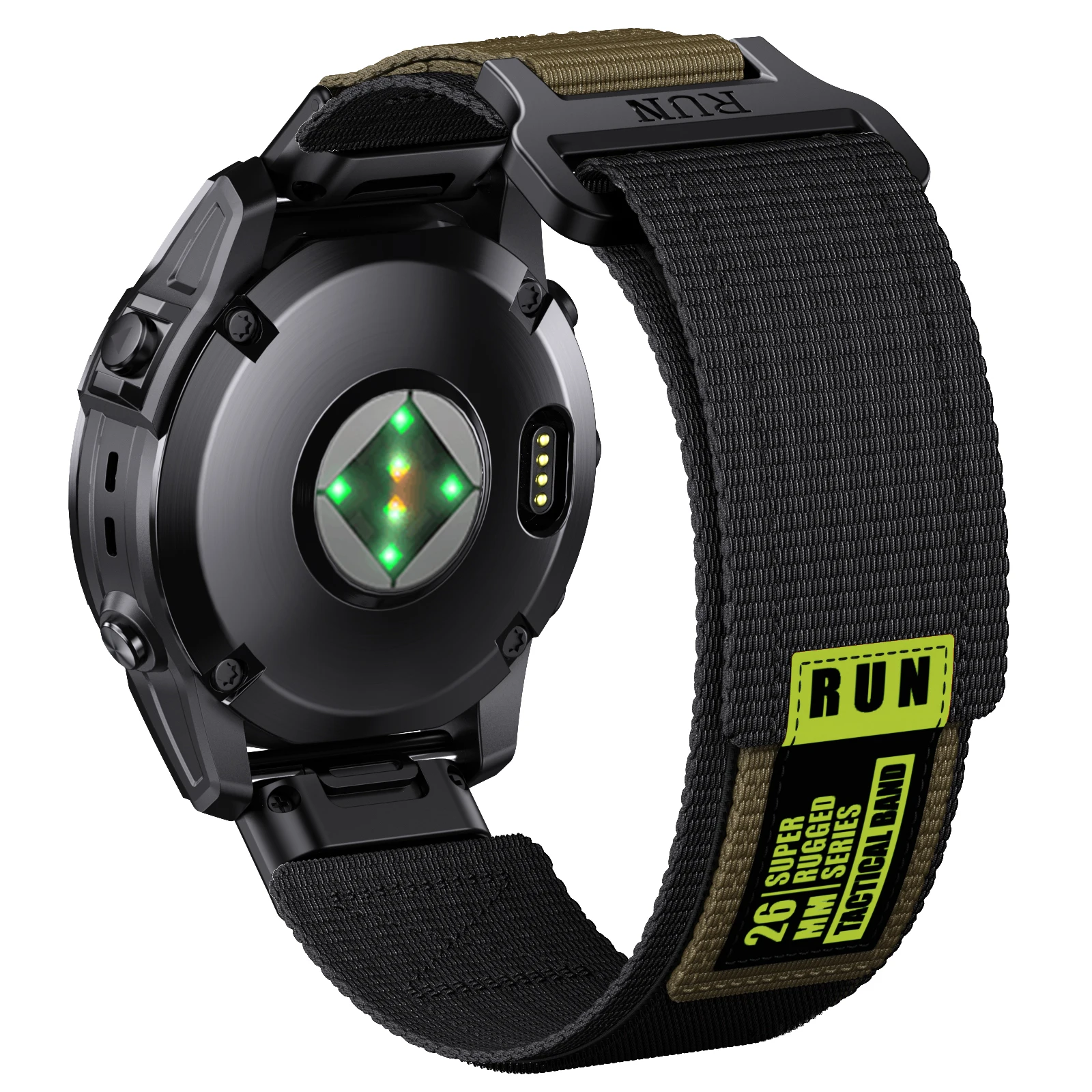Runcool QuickFit Replacement Strap - Instinctive Design, 22mm/26mm Wide