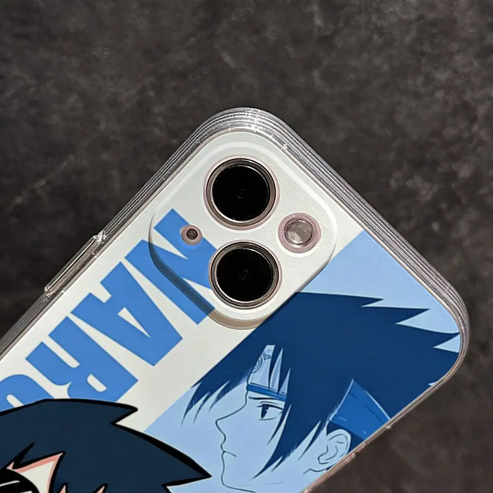 NARUTO Cute Cartoon Ultra Clear TPU Slim Lightweight Shockproof Phone Case Cover