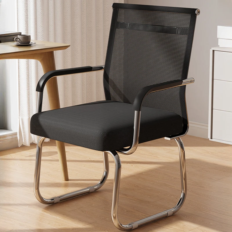 Desk Dining Office Chairs Black Study Ergonomic Stool Meeting Chairs Designer Steel Rugluar Chairs Office Furniture OK50YY desk dining office chairs black study ergonomic stool meeting chairs designer steel rugluar chairs office furniture ok50yy