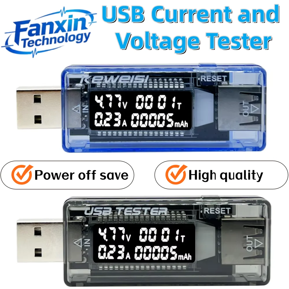 전압계 전류 전압 용량 배터리 테스터 USB 볼트 전류 전압 닥터 충전기 용량..