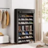 Shoe Cabinet Dustproof Fabric Organizer Simple Storage Multilayer Shoe Rack Nonwovens Household Economic Type Shoe Rack Cabinet 2
