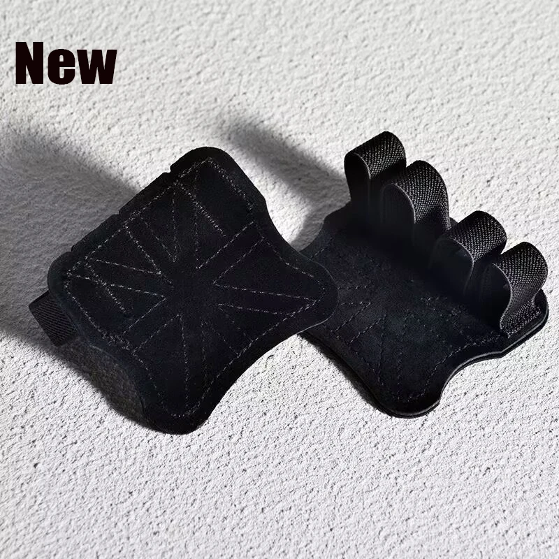 Premium Leather Gym Grips with Anti-Skid and Palm Protection for Weightlifting and Fitness