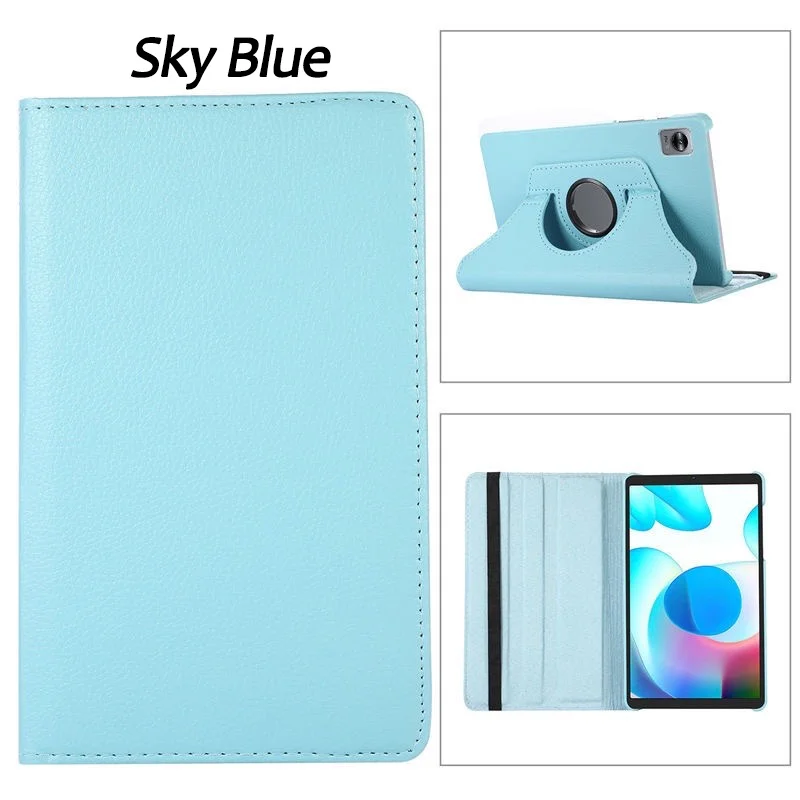 360° Rotating Leather Flip Cover