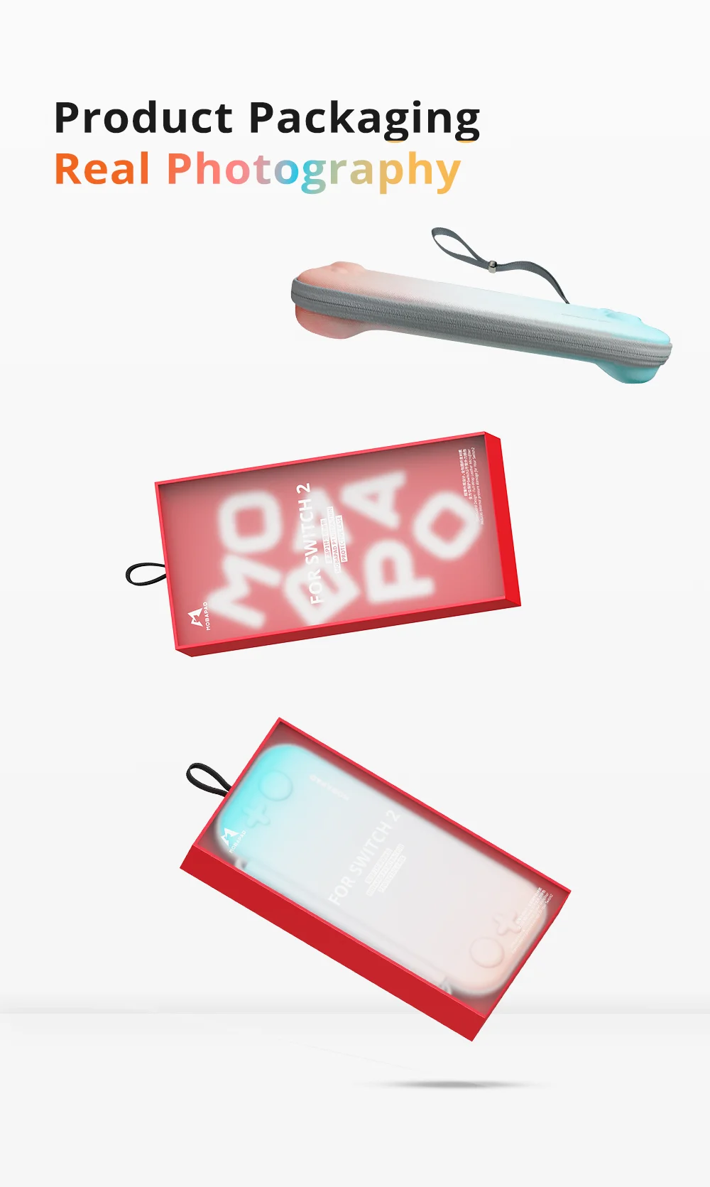 닌텐도 스위치 2용 MOBAPAD 휴대용 케이스 (12개 게임 카트리지 수납 가능) 여행 가방 하드쉘 보호 커버