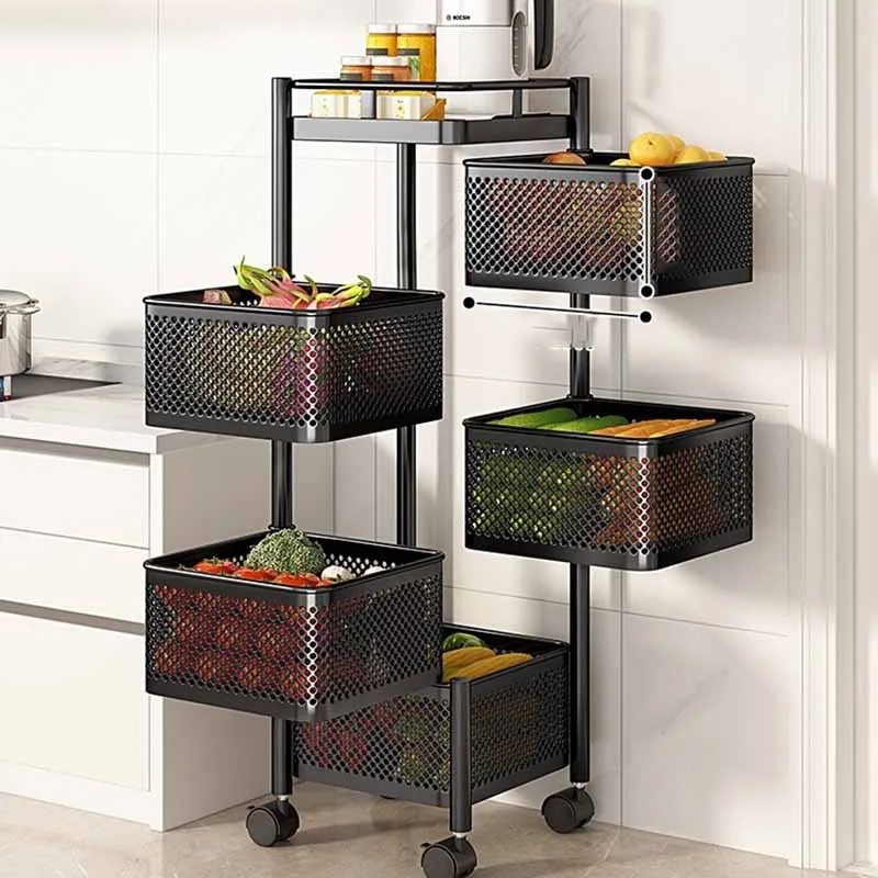 Carrello Portaoggetti Kitchen Island Food Truck Mobile Luxury Shelf Kitchen Island Carrello Moderno Carrito Organizador Mobili Per La Casa