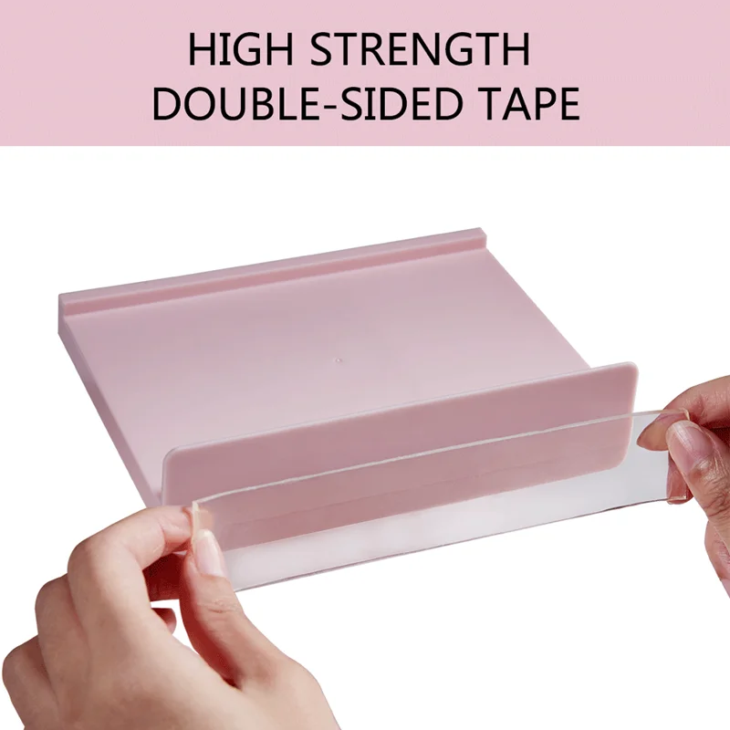 Punch-Free Wall Shelf Shower Shelves Shampoo Rack Facial Cleanser Storage Holder Bathroom Accessories полка для ванной 6
