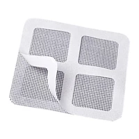 10/50PCS Anti Blocking Filter Screen Hair Catcher Drain Strainer Kitchen Bathroom Disposable Floor Drain Sticker Dust Preventio 2