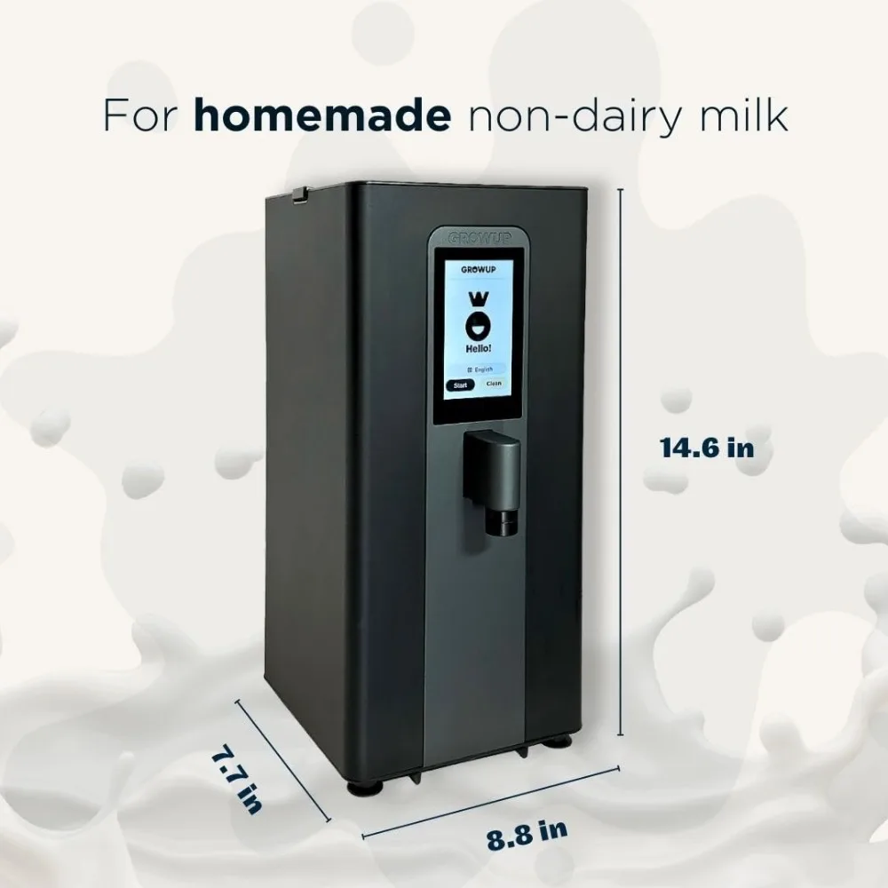 Milk Maker, Plant-Based Milk in 6 Minutes, 9 Options, Easy 3-Step Process