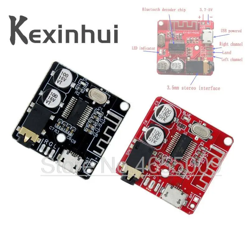 Bluetooth Audio Receiver Board Bluetooth 4.1 5.0 Mp3 Lossless Decoder