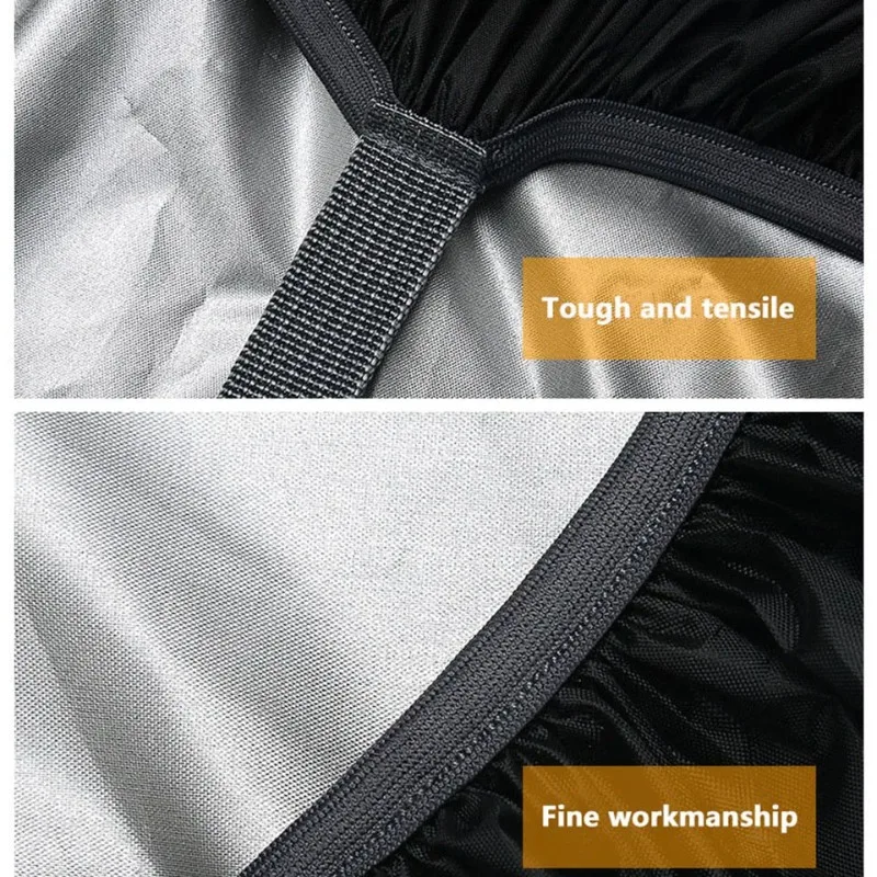 20-70L Backpack Rain Cover - Reflective Waterproof Dust Protector for Hiking/Camping,Unisex Design with Elastic Edge XS-XL Sizes