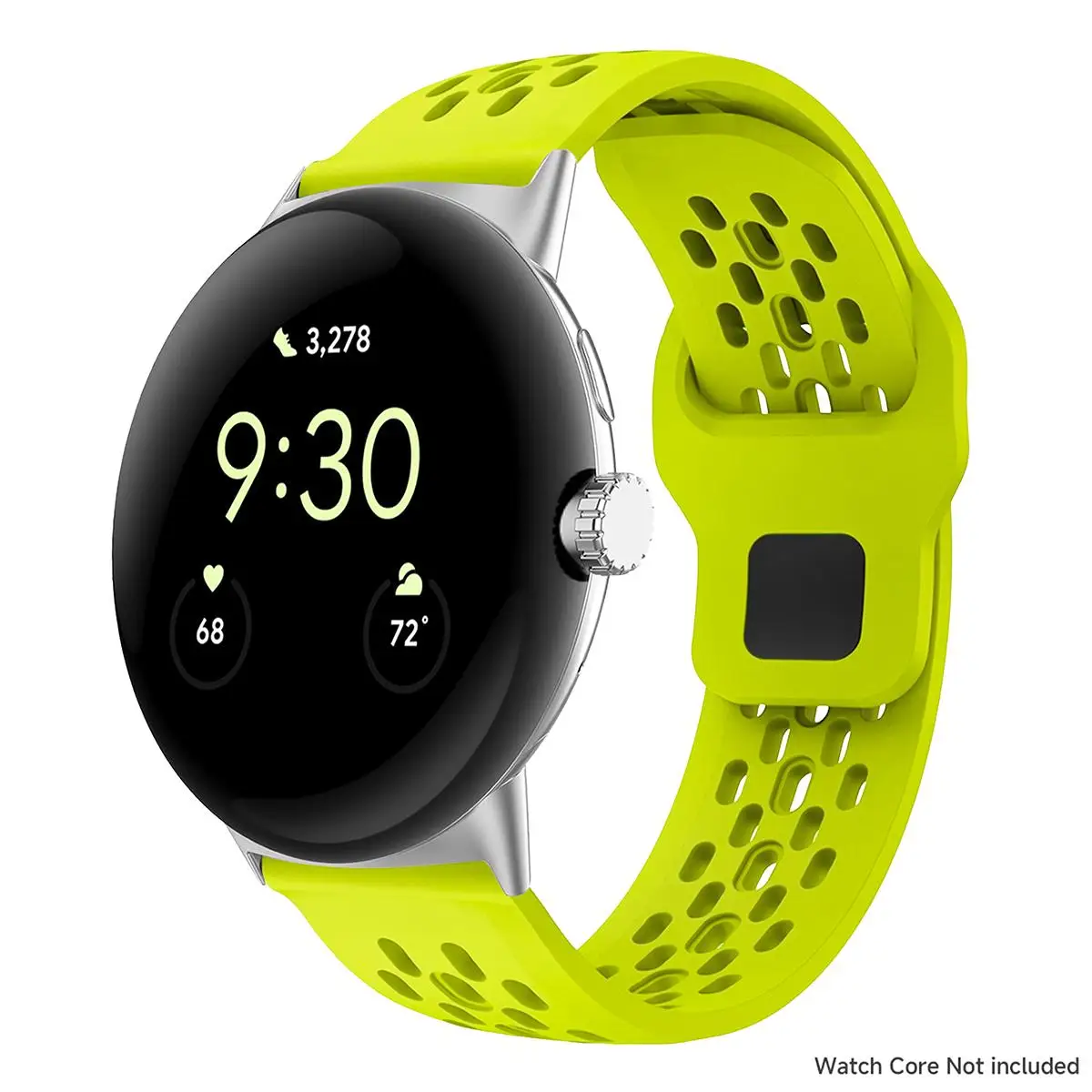 Breathable Sports Silicone Band Strap for Smartwatch Replacement