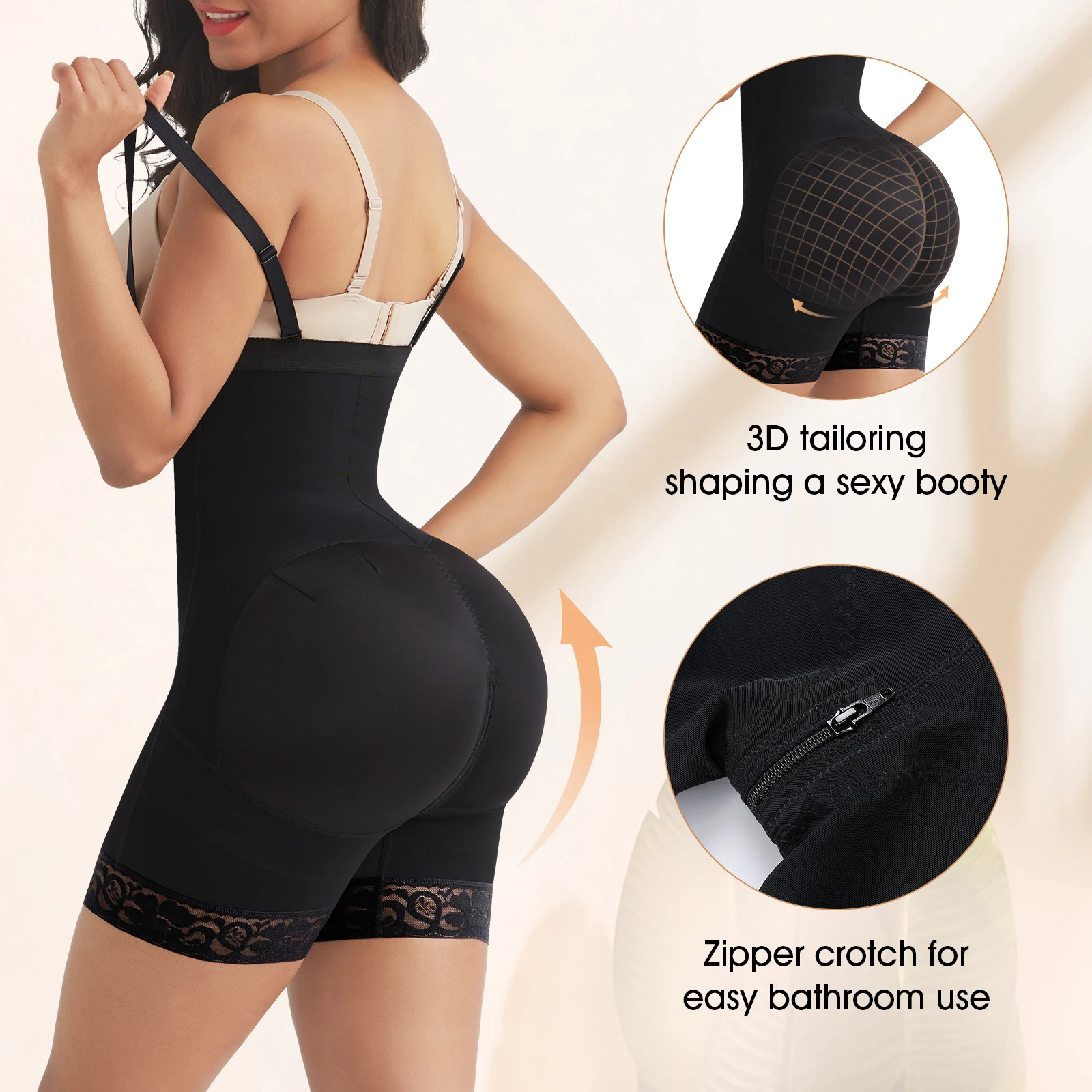 Fajas Colombianas Shapewear High Compression Post-Surgical Waist Trainer Slimming Sulpting Body Shaper Bodysuit Underwear Corset shapewear workout pants