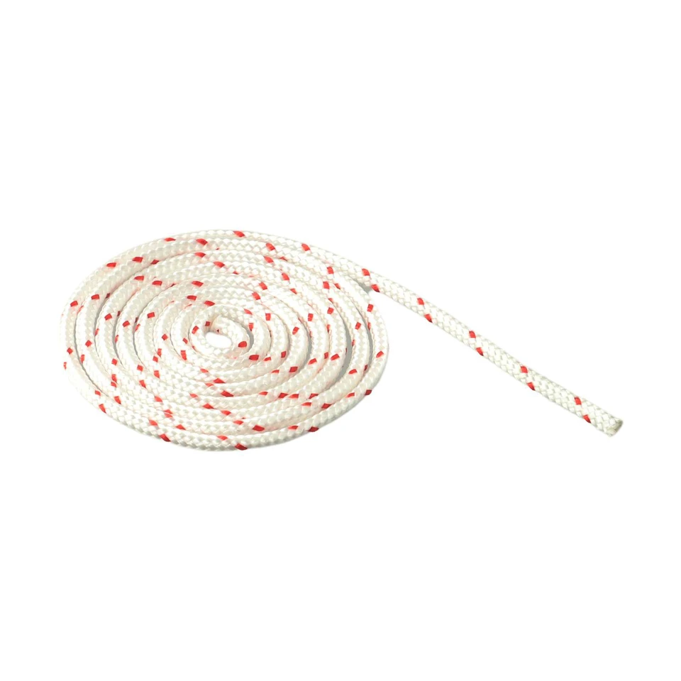 Corde De Démarrage Pour Tronçonneuse Et Débroussailleuse - 10m De Nylon Rouge, Diamètres 3.0 à 6.0mm, Remplacement 0000 195 8200 - 10