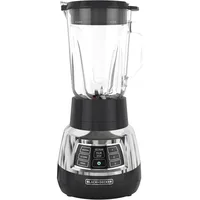 BLACK+DECKER BL1400DG-P Quiet Stainless Steel Blender with Cyclone Glass Cup 2