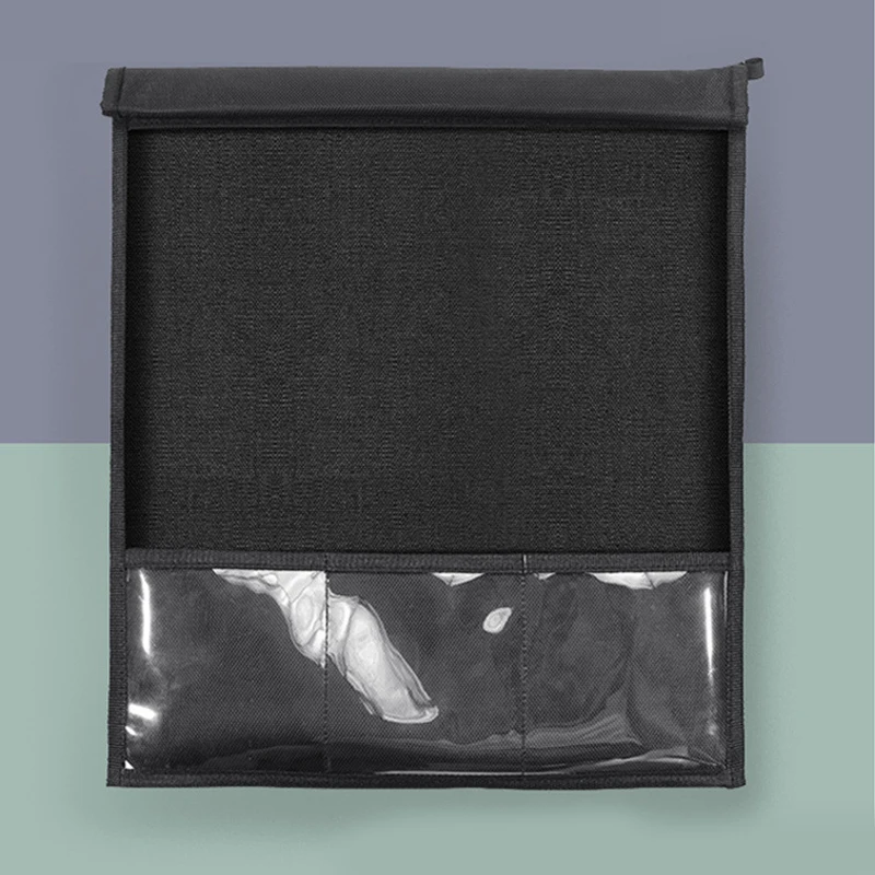 Große Faraday-Tasche, Notebook, Signalabschirmung, Aktentasche, RFID, Diebstahlsicherung, Telefon, Strahlenschutz, Autoschlüssel, Signalblocker-Hülle – Detail 5