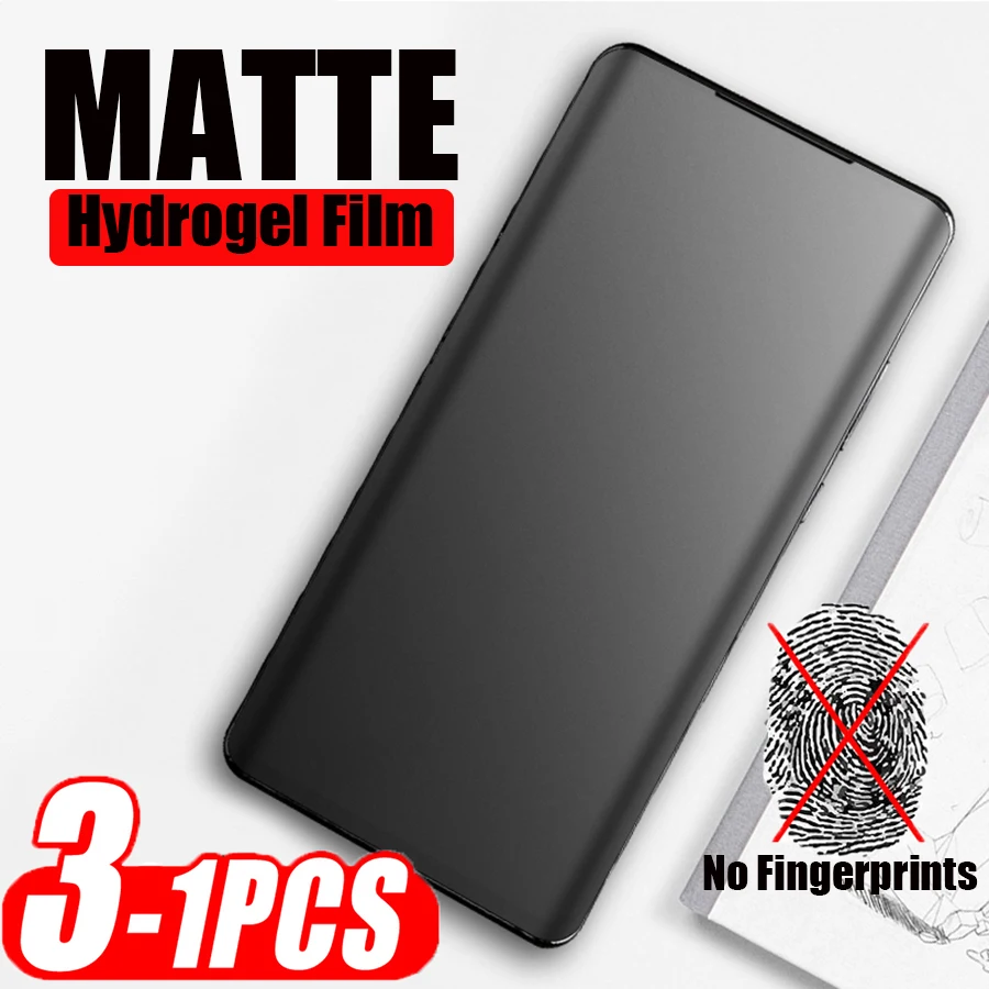 Pellicola Idrogel Opaca Da 1-3 Pezzi Sulla Protezione Dello Schermo Per Realme 9 10 8 7 6 Pro Screen Protector Realme Gt Neo 2 Gt Master Edition