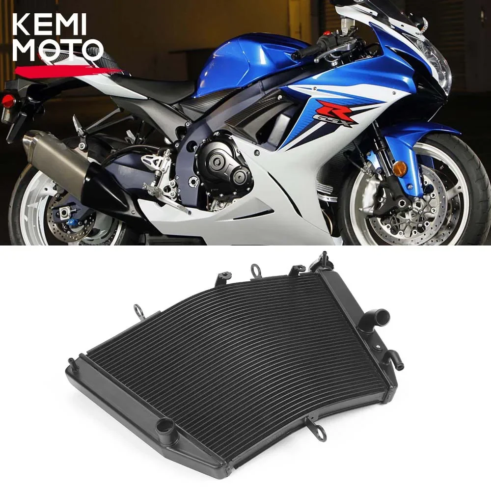 

GSX-R750 Cooler Radiator For Suzuki GSX-R600 GSXR600 GSX R600 R750 Motorcycle Cooling Water Cooler Radiator System Parts CNC