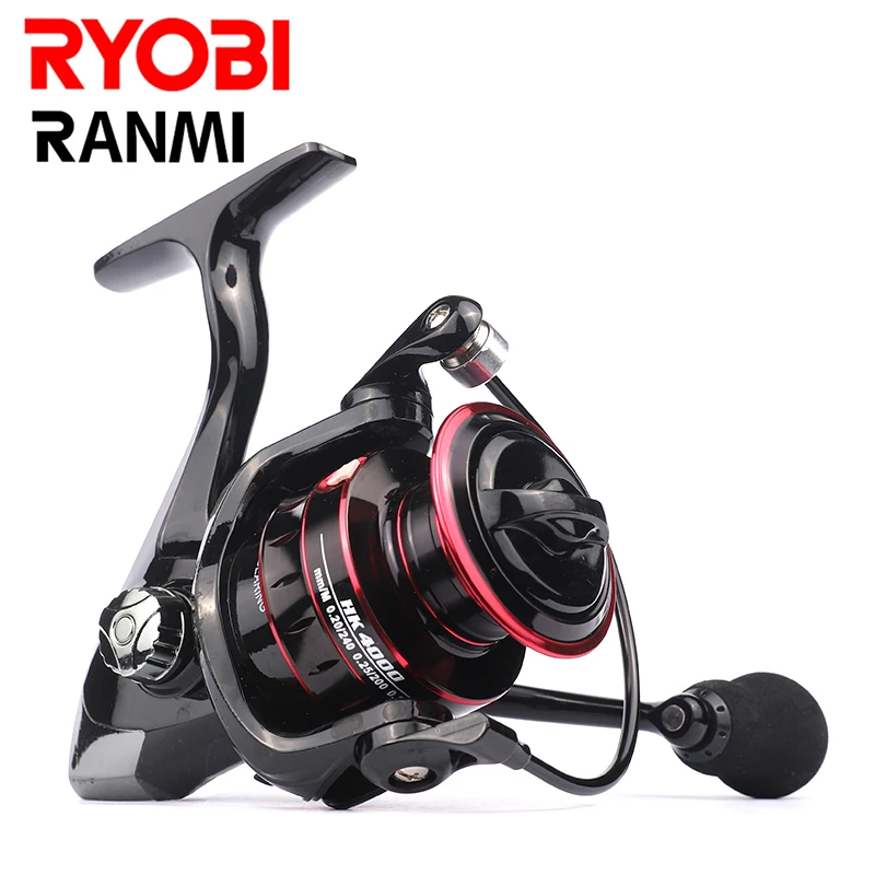 RYOBI RANMI HK Spinning Reels 8KG Max Drag 5.2:1 High Speed