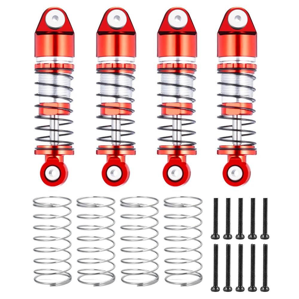 Premium Aluminum Alloy Shock Absorber Damper for 1/24 RC Car Truck Upgrade Parts Accessories