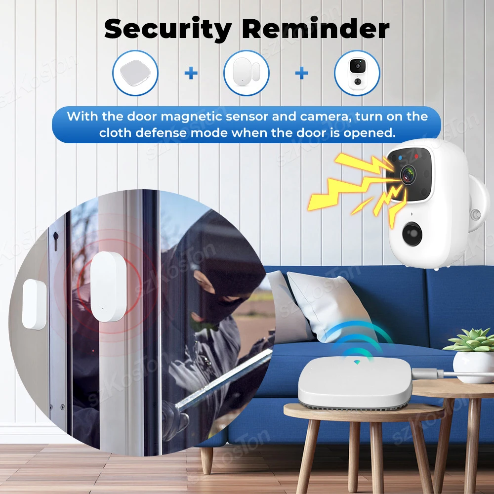 Tuya ZigBee 3.0 Smart Hub Wireless Gateway Bridge App Remote Control Works with Alexa Google Home Assistant Voice zigbee gateway smart gateway