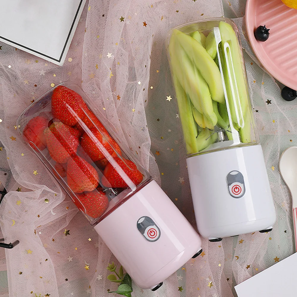 500ml Fruit Juicer USB Powered Portable Juicer Cup 120W Fruit Shakes Juicer Mixer Automatic Small Electric Juicer