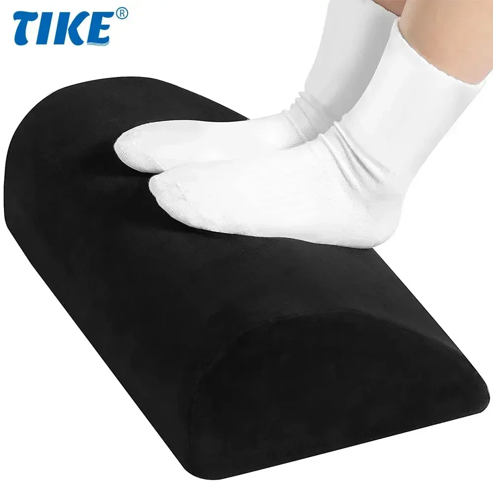 Foot Rest Memory Foam Pillow for Under Desk At Work, Anti-Fatigue Ergonomic Design Foot Support Pillow for Fatigue & Pain Relief wrist for pain relief ergonomic mouse pad keyboard wrist set for pain relief easy typing soft memory foam support kit for office