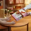 Robotime Rolife Falling Sakur Book Nook DIY Dollhouse Bookend Model Kit with LED Light Wooden Puzzle for Bookshelf Decor - TGB05 2