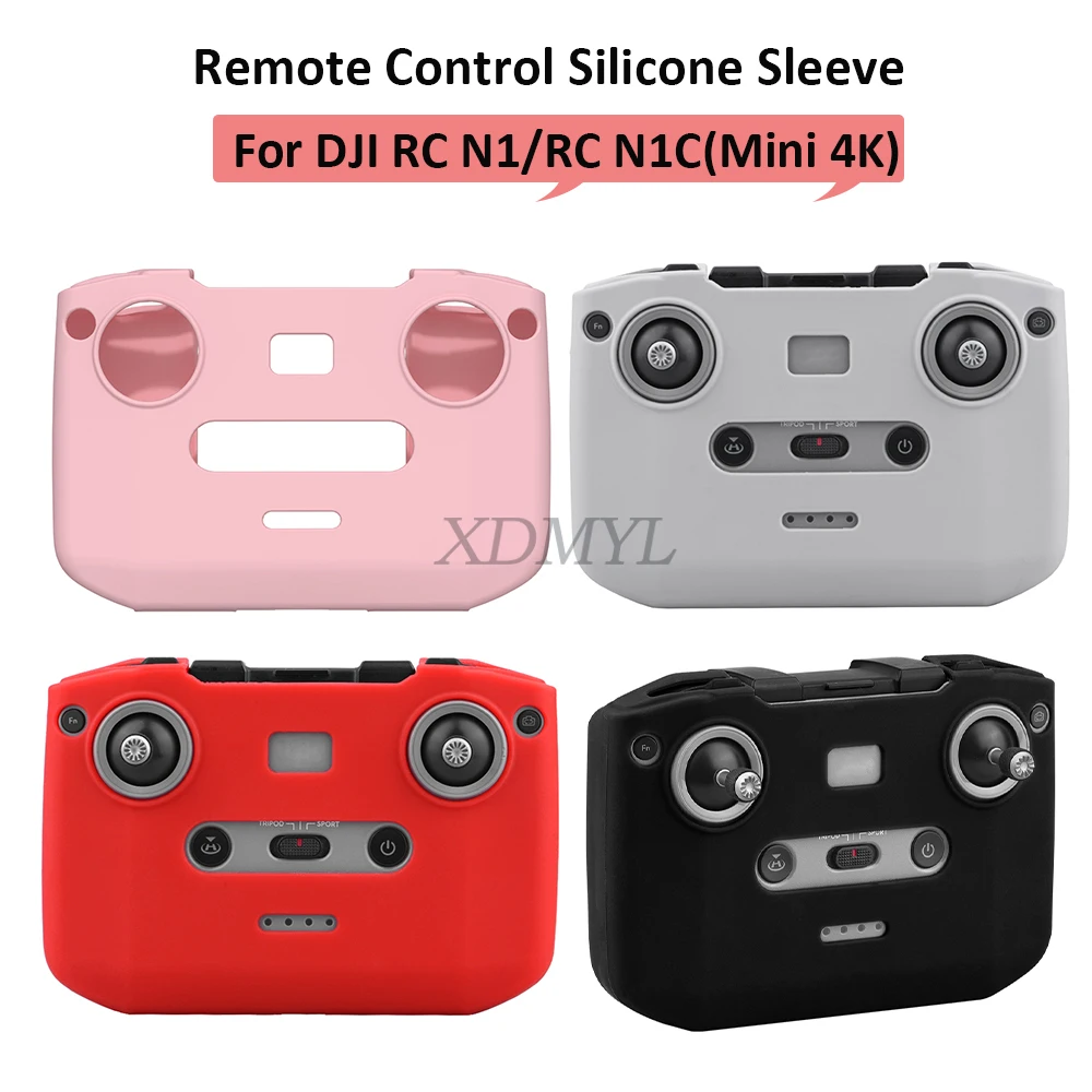 

Силиконовый чехол для DJI Mini 4K пыленепроницаемый защитный чехол для пульта дистанционного управления для DJI чехол/Аксессуары для дрона RC N1C