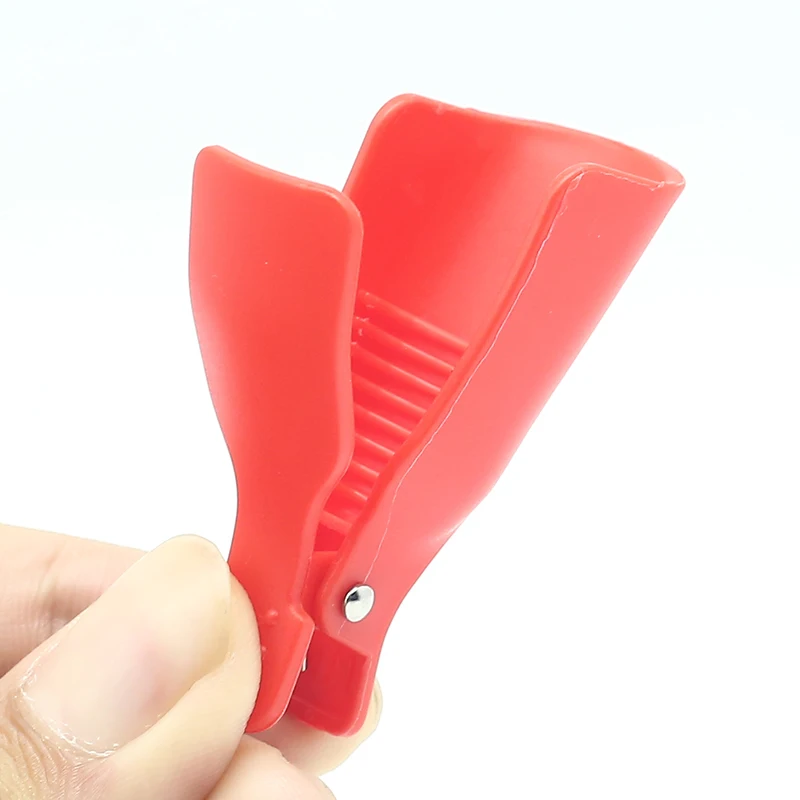 Plastic Nail Polish Remover Clip UV Gel Polish Remover Wrap Tool Nail Art Soak Off Cap Nail Degreaser Cleaner Tips
