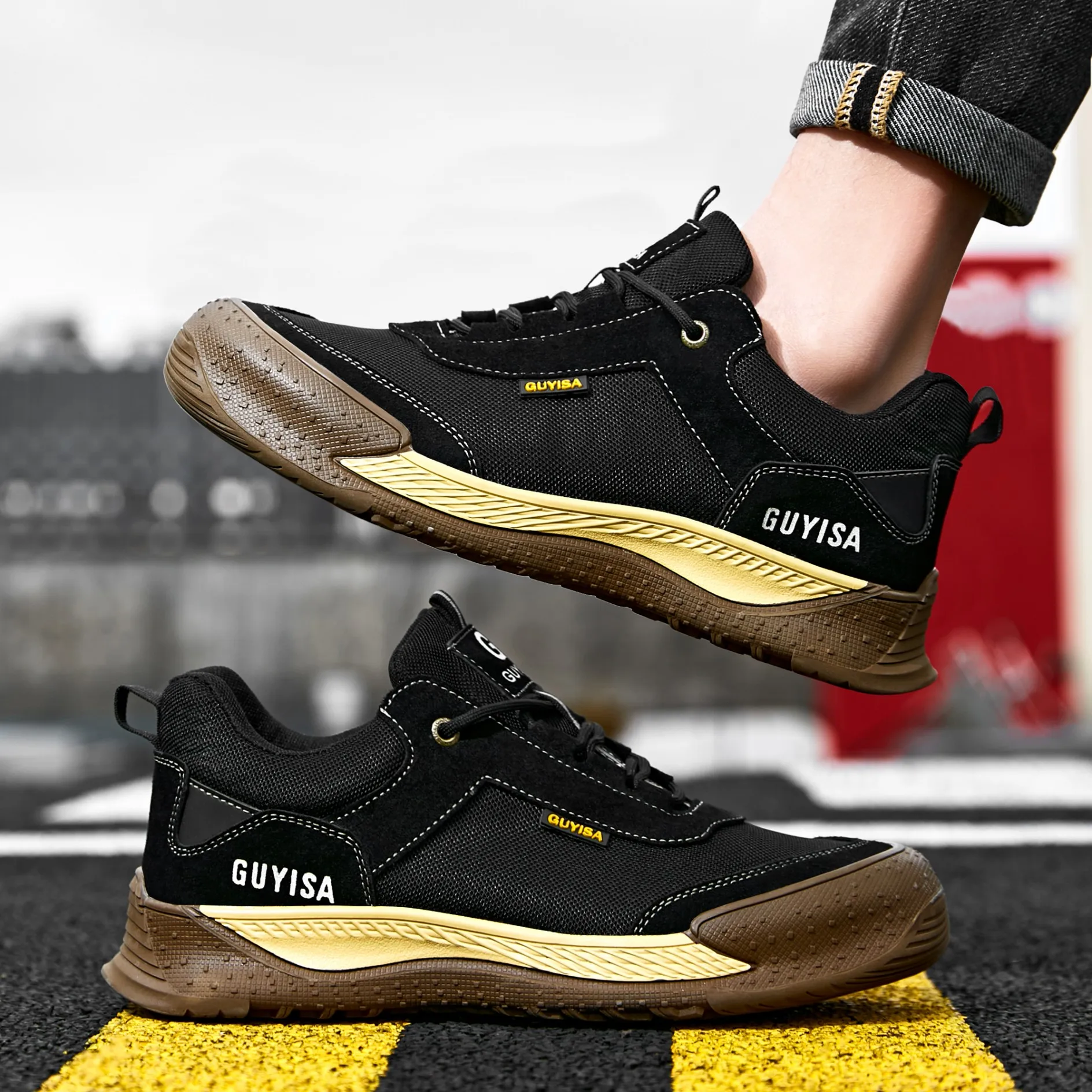 ArmorToe Steel Toe Safety Shoes – Anti‑Smash, Anti‑Stab, Non‑Slip Work Shoes 24 S2089bcb53ff6472dacaf8ea71c75e499e