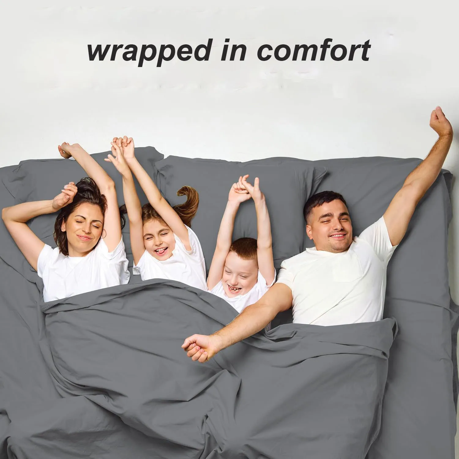 Hotel Luxury Sheet Set, Deep Pocket Design, Super Soft Breathable Sheet for Hotel Bedroom, 4 PCs 3