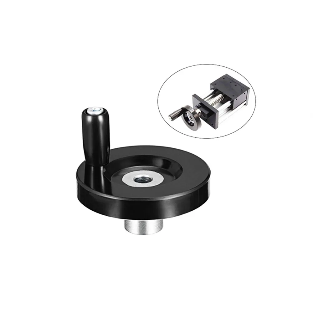 T8 Screw Supporting Handwheel ID 8mm OD 63mm Alloy Handwheel Bakelite Handwheel Handle 3D Printer Parts