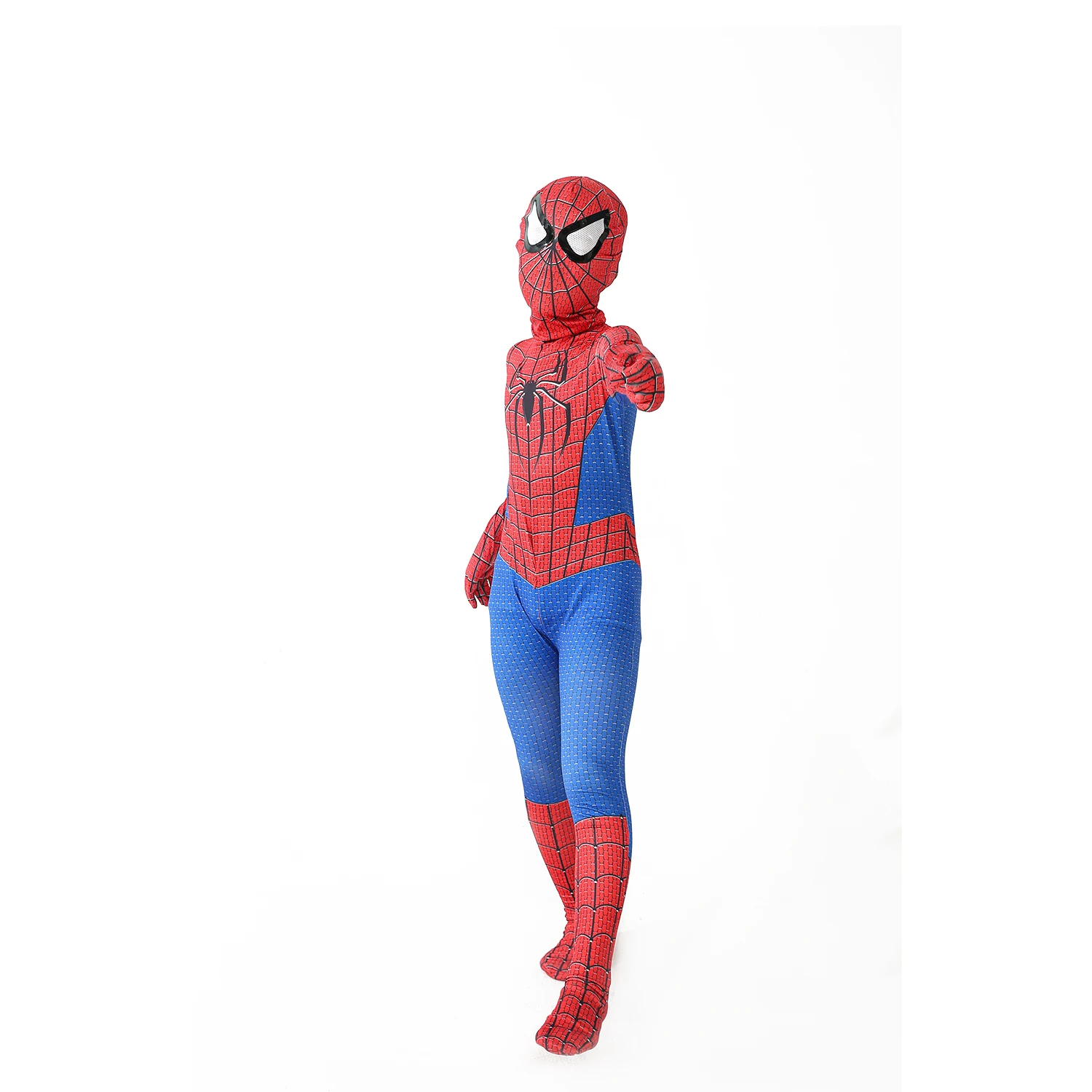 Kids Superhero Cosplay Costume 12 Styles Spiderman Costume Set 3D Style Halloween Christmas For Boys and Girls
