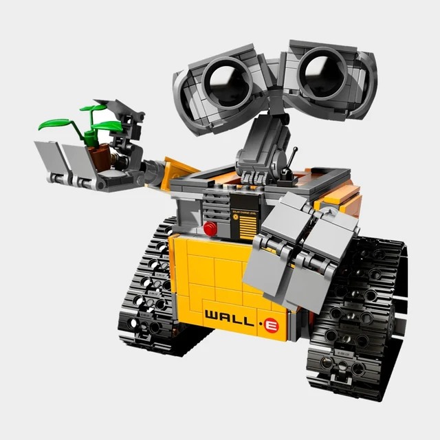 New 687PCS Disney Movie Pixar WALL E Motorized RC Robot Motor Power Figures 21303 Building Block Brick Toy Gift Kid Birthday 2