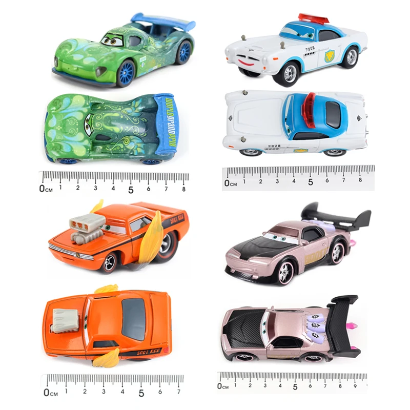 Disney Pixar Car 2 3 Lightning McQueen Jackson Storm Cruz Smokey 1:55 Diecast Vehicle Metal Alloy Model Kid Toys Christmas Gifts helicopter toys