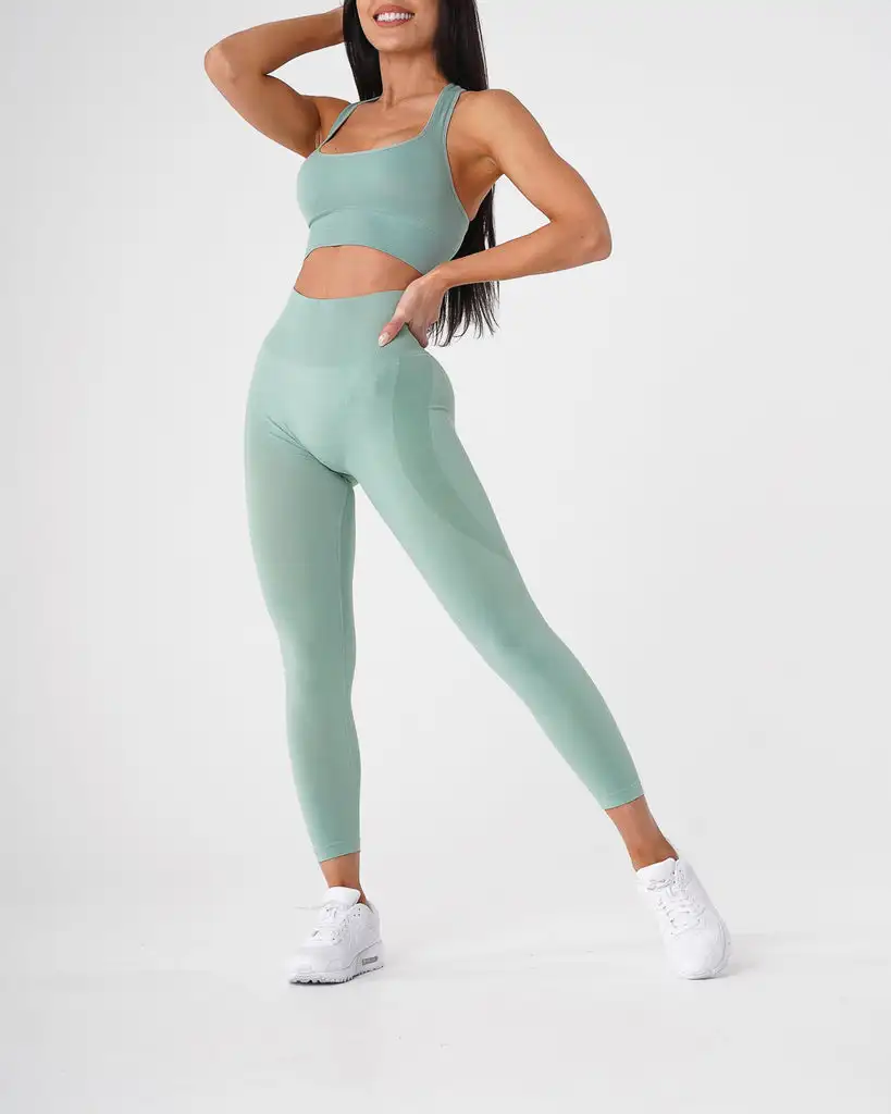 Mid Rise Contour Seamless Leggings