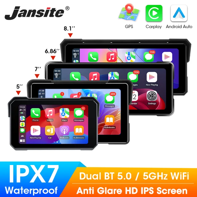Jansite Moto CarPlay Display 1