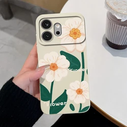 Enhanced Floral Silicone Soft Case - High - Quality Anti - Fingerprint Bumper Housing for Honor 600 Pro (TYW237)