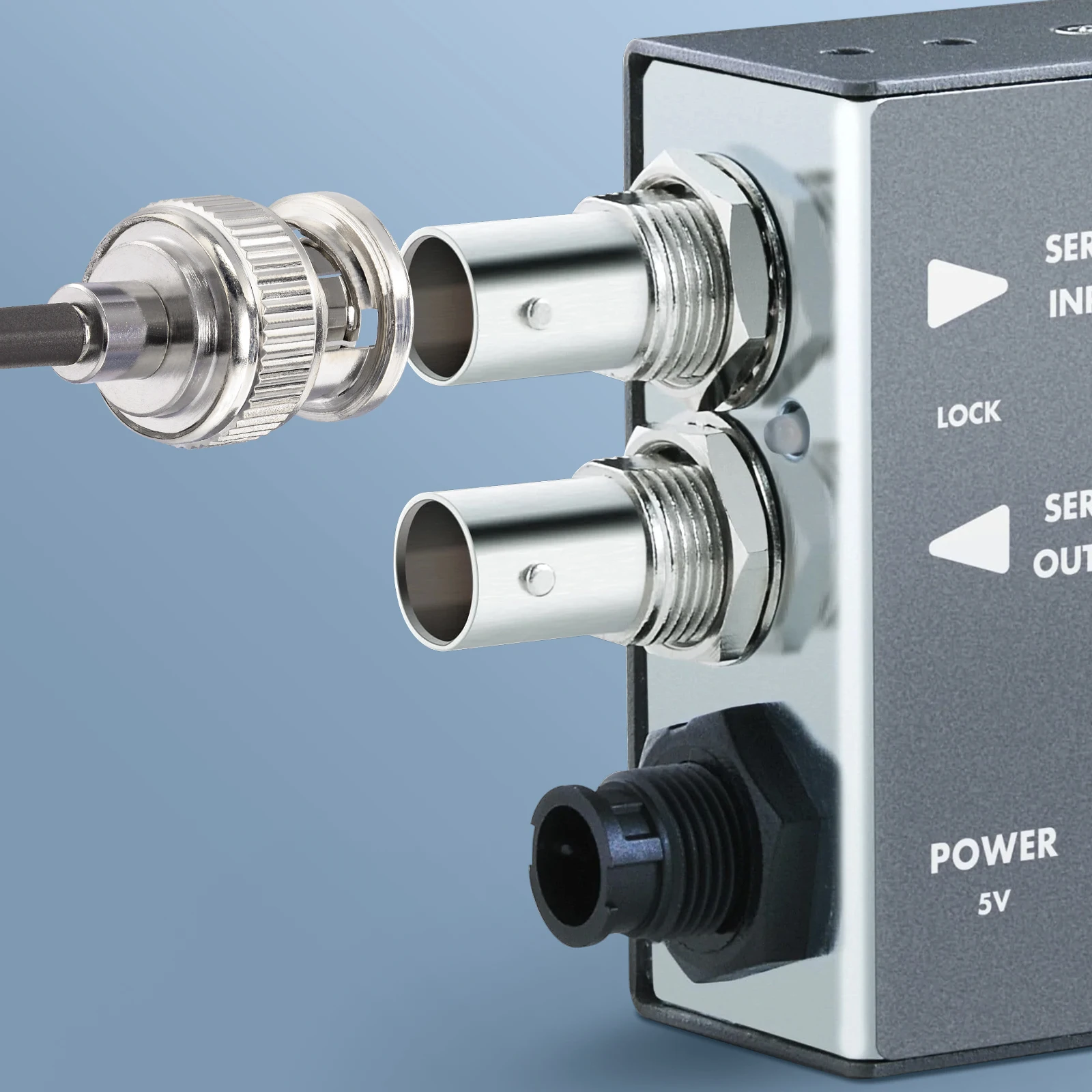 Superbat 75ohm BNC Plug Straight to Male Cable RG179 20cm Pigtail Network Connector for Electronics