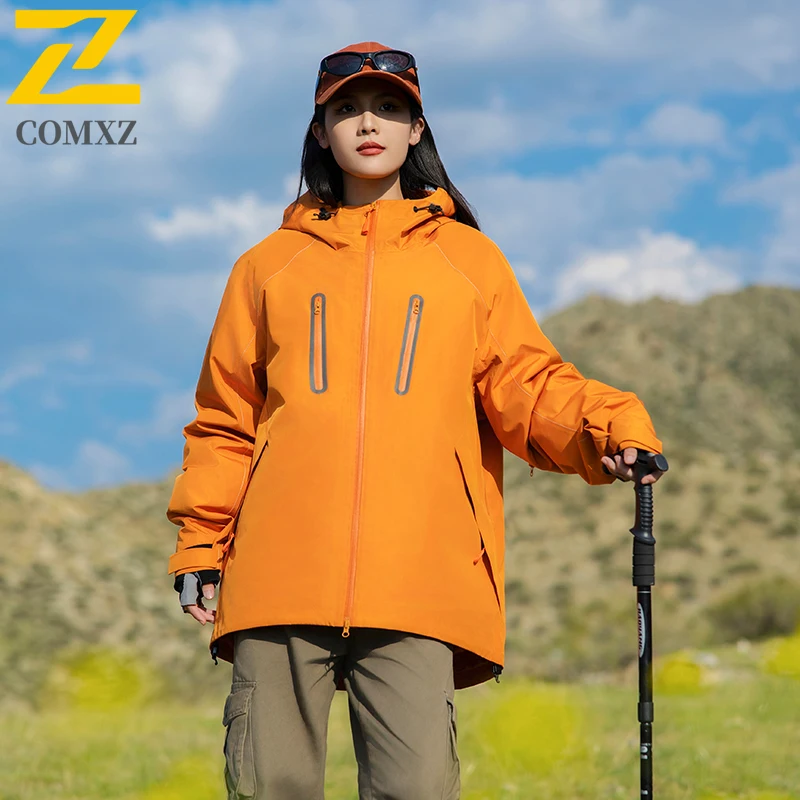 EiAO Jacket  Premium Reflective Unisex Waterproof Windproof Lightweight Outdoor Coat for Hiking Camping Fishing Night Safety2025