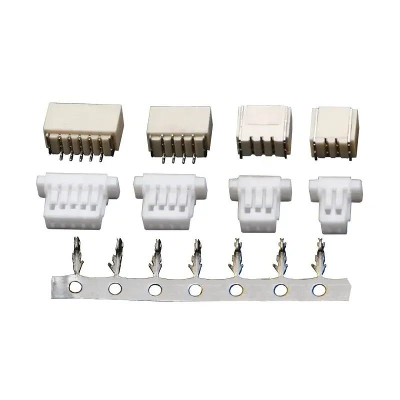 SMD 핀 헤더 커넥터 와이어 어댑터, SH1.0, 2p, 3p, 4p, 5 핀, 1.0mm 피치 터미널 키트, 하우징, SH1.0, 박스 당 440 개