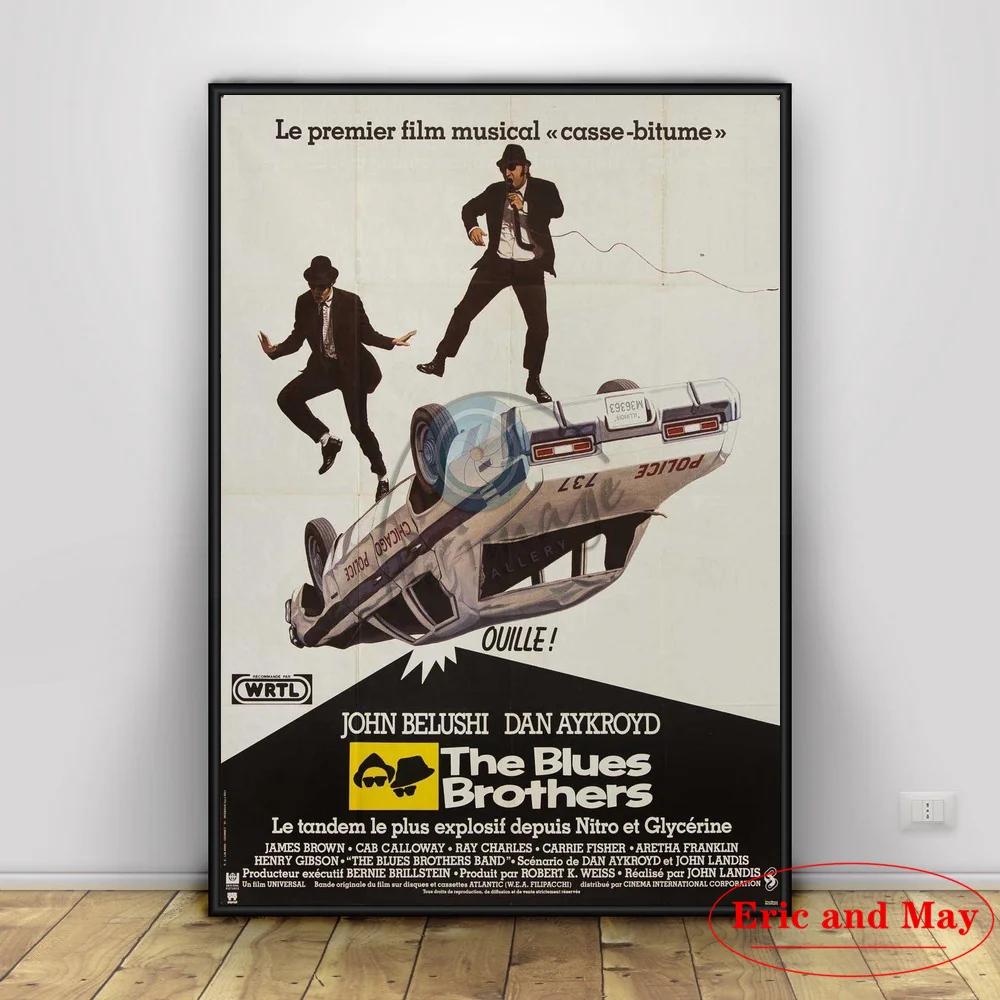

Blues Brothers Poster Gift Tv Series posters and prints Canvas Painting Vintage Poster Decorative Home Decor