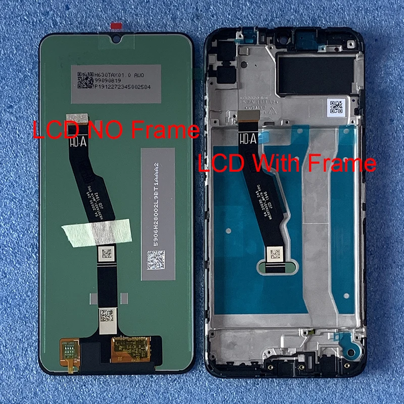 

6,3 оригинальный Axisinternational для Huawei Honor 9A MOA-LX9N ЖК-экран + сенсорная панель дигитайзер Рамка для Huawei Y6P 2020